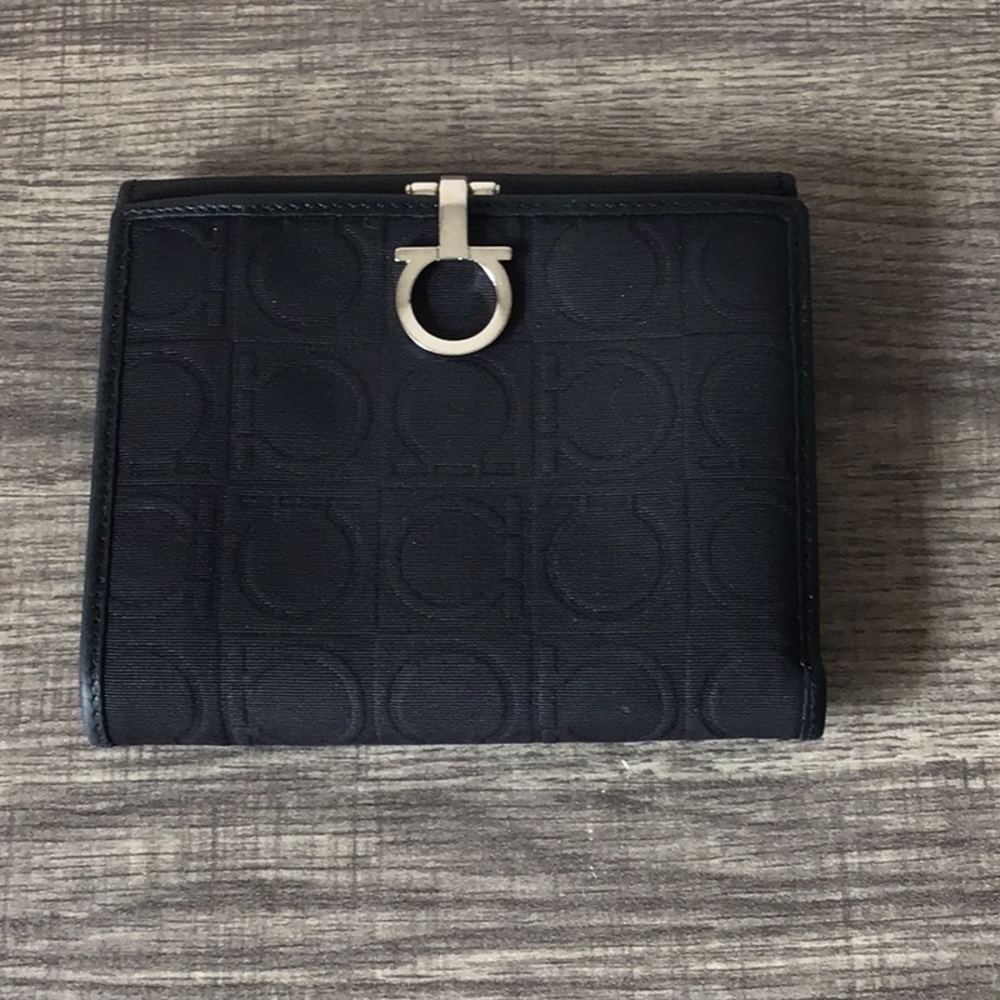 Salvatore Ferragamo Black Wallet